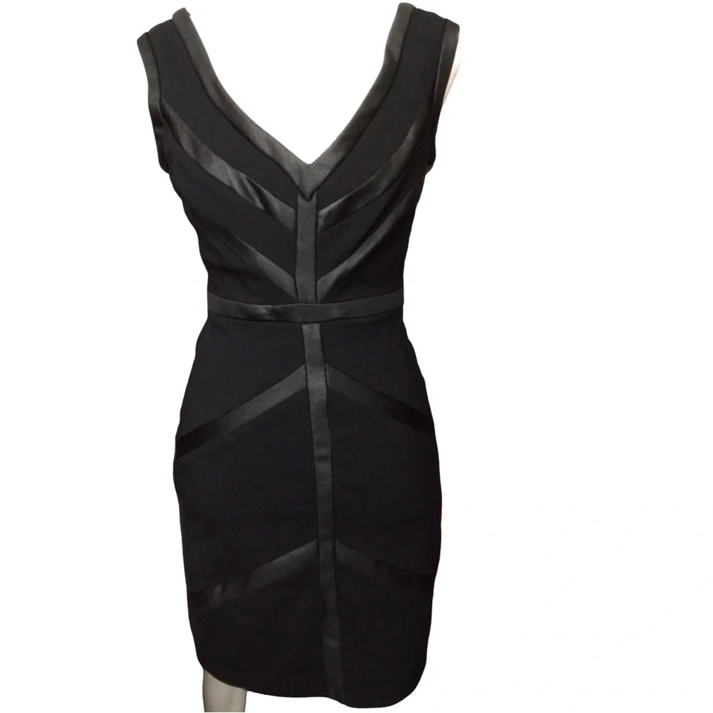 XOXO Black Backless  Bodycon Y2K Dress